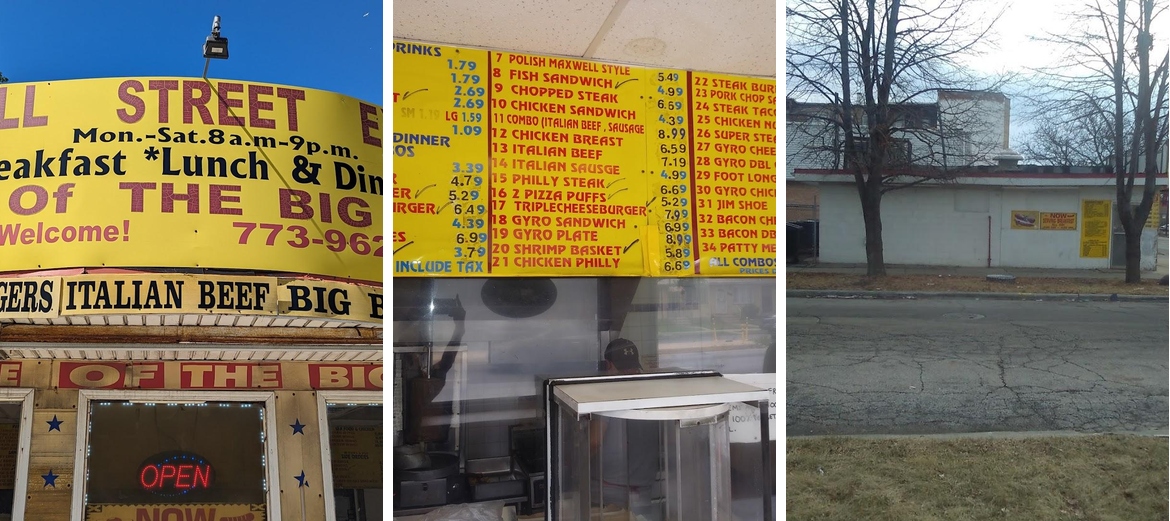 Maxwell Express Menu